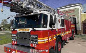 East Providence Fire rolls out new ladder truck in Riverside 