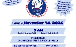 East Providence Recreation announces 2026 Turkey Trot 5K / 10K Runs