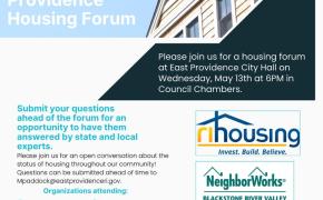 Housing Takes Center Stage as East Providence Announces Housing Forum