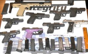 Guns seized by East Providence Police
