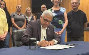Mayor DaSilva Signs ADU Ordinance