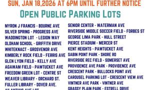 East Providence lifts parking ban