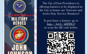 Honoring Service, East Providence rolls out Veteran and Active Duty Banner Program