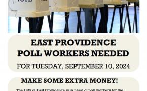 East Providence poll workers needed