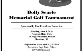 East Providence Recreation announces 2026 Dolly Searle golf tournament