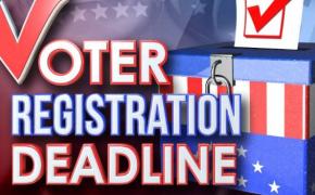Voter Registration Deadline 