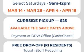 East Providence 2026 Free Mattress Drop-off Schedule and information