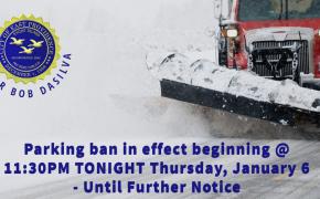 January 6/7 Parking Ban