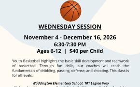 East Providence Recreation Opens Registration for “Youth Basketball”