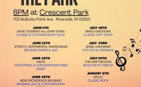 East Providence announces 2026 Concerts in the Parks Series Flyer