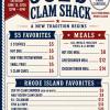 Joe's Clam Shack Menu