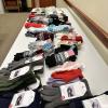 Donated clothing for warming shelter